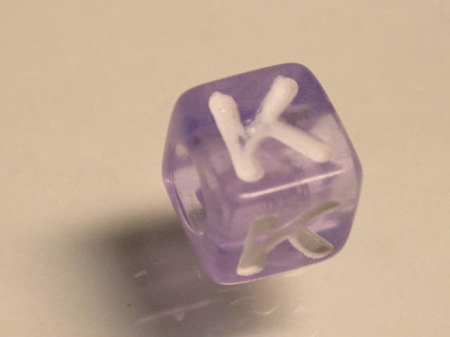 TOKO-BEADS P005-4-K Alphabet (K) 7mm P005-4-K アルファベット（K） 7mm Asian bead & African bead  Handmade,Lampeork,bead,asia,india,ethnic,parts,accessory,beads とんぼ玉,ビーズ,トンボ玉,アジア,インド,エスニック,手作り,パーツ,アクセサリー