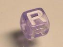 TOKO-BEADS P005-4-R Alphabet (R) 7mm P005-4-R アルファベット（R） 7mm Asian bead & African bead  Handmade,Lampeork,bead,asia,india,ethnic,parts,accessory,beads とんぼ玉,ビーズ,トンボ玉,アジア,インド,エスニック,手作り,パーツ,アクセサリー
