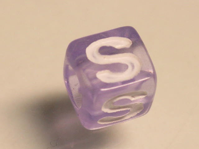 TOKO-BEADS P005-4-S Alphabet (S) 7mm P005-4-S アルファベット（S） 7mm Asian bead & African bead  Handmade,Lampeork,bead,asia,india,ethnic,parts,accessory,beads とんぼ玉,ビーズ,トンボ玉,アジア,インド,エスニック,手作り,パーツ,アクセサリー