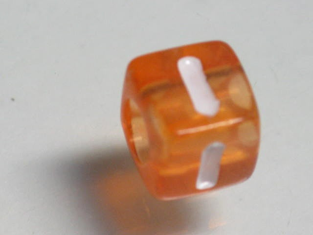 TOKO-BEADS P005-5-I Alphabet (I) 7mm P005-5-I アルファベット（I） 7mm Asian bead & African bead  Handmade,Lampeork,bead,asia,india,ethnic,parts,accessory,beads とんぼ玉,ビーズ,トンボ玉,アジア,インド,エスニック,手作り,パーツ,アクセサリー