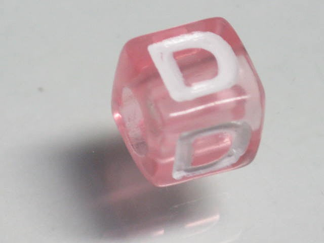 TOKO-BEADS P005-6-D Alphabet (D) 7mm P005-6-D アルファベット（D） 7mm Asian bead & African bead  Handmade,Lampeork,bead,asia,india,ethnic,parts,accessory,beads とんぼ玉,ビーズ,トンボ玉,アジア,インド,エスニック,手作り,パーツ,アクセサリー