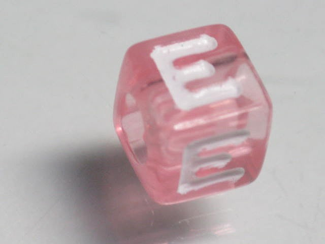 TOKO-BEADS P005-6-E Alphabet (E) 7mm P005-6-E アルファベット（E） 7mm Asian bead & African bead  Handmade,Lampeork,bead,asia,india,ethnic,parts,accessory,beads とんぼ玉,ビーズ,トンボ玉,アジア,インド,エスニック,手作り,パーツ,アクセサリー