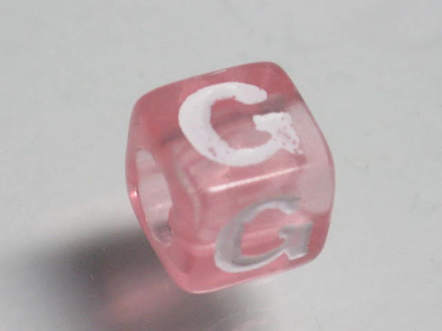 TOKO-BEADS P005-6-G Alphabet (G) 7mm P005-6-G アルファベット（G） 7mm Asian bead & African bead  Handmade,Lampeork,bead,asia,india,ethnic,parts,accessory,beads とんぼ玉,ビーズ,トンボ玉,アジア,インド,エスニック,手作り,パーツ,アクセサリー