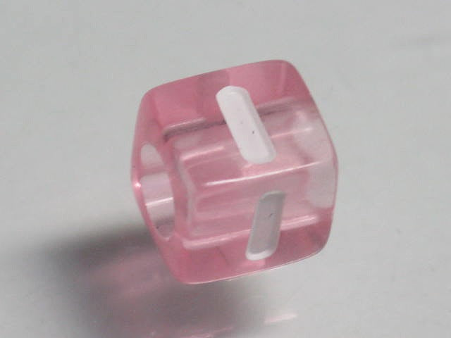 TOKO-BEADS P005-6-I Alphabet (I) 7mm P005-6-I アルファベット（I） 7mm Asian bead & African bead  Handmade,Lampeork,bead,asia,india,ethnic,parts,accessory,beads とんぼ玉,ビーズ,トンボ玉,アジア,インド,エスニック,手作り,パーツ,アクセサリー