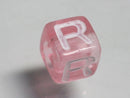 TOKO-BEADS P005-6-R Alphabet (R) 7mm P005-6-R アルファベット（R） 7mm Asian bead & African bead  Handmade,Lampeork,bead,asia,india,ethnic,parts,accessory,beads とんぼ玉,ビーズ,トンボ玉,アジア,インド,エスニック,手作り,パーツ,アクセサリー