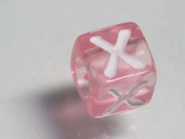 TOKO-BEADS P005-6-X Alphabet (X) 7mm P005-6-X アルファベット（X） 7mm Asian bead & African bead  Handmade,Lampeork,bead,asia,india,ethnic,parts,accessory,beads とんぼ玉,ビーズ,トンボ玉,アジア,インド,エスニック,手作り,パーツ,アクセサリー