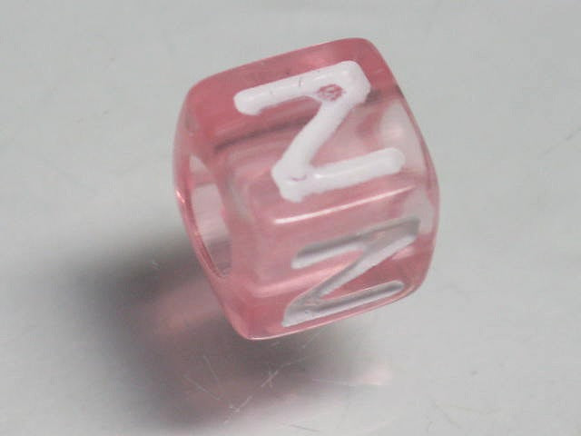 TOKO-BEADS P005-6-Z Alphabet (Z) 7mm P005-6-Z アルファベット（Z） 7mm Asian bead & African bead  Handmade,Lampeork,bead,asia,india,ethnic,parts,accessory,beads とんぼ玉,ビーズ,トンボ玉,アジア,インド,エスニック,手作り,パーツ,アクセサリー