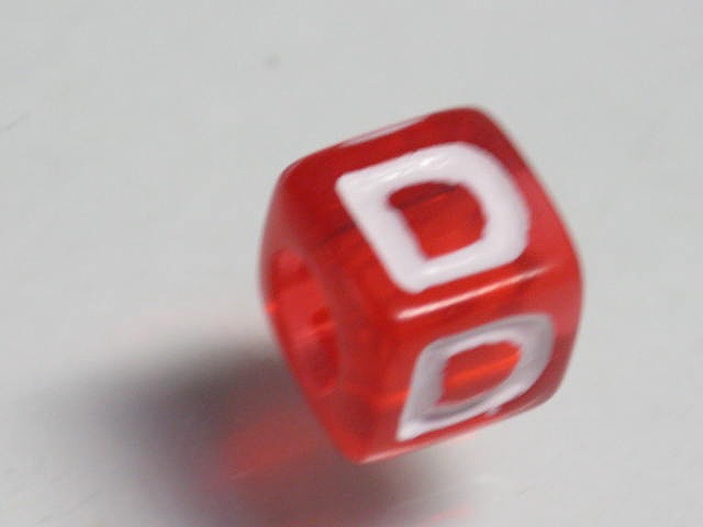TOKO-BEADS P005-7-D Alphabet (D) 7mm P005-7-D アルファベット（D） 7mm Asian bead & African bead  Handmade,Lampeork,bead,asia,india,ethnic,parts,accessory,beads とんぼ玉,ビーズ,トンボ玉,アジア,インド,エスニック,手作り,パーツ,アクセサリー