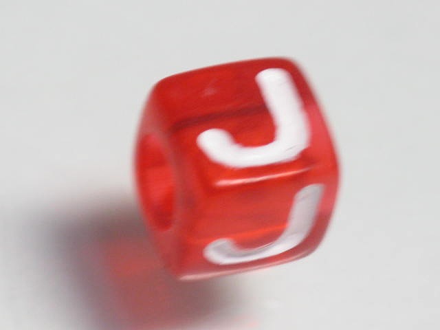 TOKO-BEADS P005-7-J Alphabet (J) 7mm P005-7-J アルファベット（J） 7mm Asian bead & African bead  Handmade,Lampeork,bead,asia,india,ethnic,parts,accessory,beads とんぼ玉,ビーズ,トンボ玉,アジア,インド,エスニック,手作り,パーツ,アクセサリー