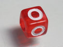 TOKO-BEADS P005-7-O Alphabet (O) 7mm P005-7-O アルファベット（O） 7mm Asian bead & African bead  Handmade,Lampeork,bead,asia,india,ethnic,parts,accessory,beads とんぼ玉,ビーズ,トンボ玉,アジア,インド,エスニック,手作り,パーツ,アクセサリー