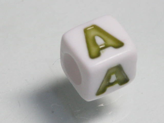 TOKO-BEADS P006-1-A Alphabet (A) 7mm P006-1-A アルファベット（A） 7mm Asian bead & African bead  Handmade,Lampeork,bead,asia,india,ethnic,parts,accessory,beads とんぼ玉,ビーズ,トンボ玉,アジア,インド,エスニック,手作り,パーツ,アクセサリー