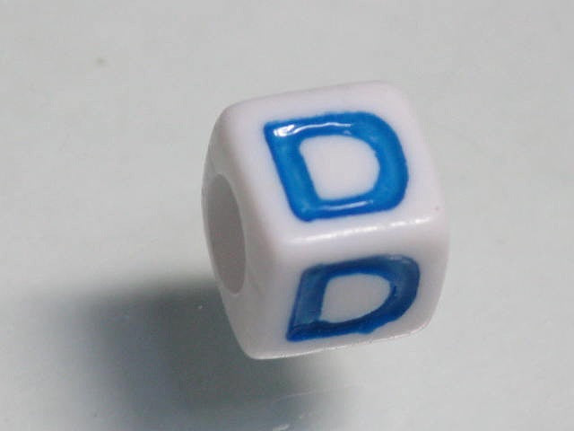 TOKO-BEADS P006-2-D Alphabet (D) 7mm P006-2-D アルファベット（D） 7mm Asian bead & African bead  Handmade,Lampeork,bead,asia,india,ethnic,parts,accessory,beads とんぼ玉,ビーズ,トンボ玉,アジア,インド,エスニック,手作り,パーツ,アクセサリー