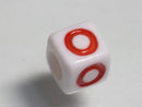 TOKO-BEADS P006-4-O Alphabet (O) 7mm P006-4-O アルファベット（O） 7mm Asian bead & African bead  Handmade,Lampeork,bead,asia,india,ethnic,parts,accessory,beads とんぼ玉,ビーズ,トンボ玉,アジア,インド,エスニック,手作り,パーツ,アクセサリー