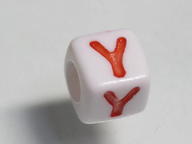 TOKO-BEADS P006-4-Y Alphabet (Y) 7mm P006-4-Y アルファベット（Y） 7mm Asian bead & African bead  Handmade,Lampeork,bead,asia,india,ethnic,parts,accessory,beads とんぼ玉,ビーズ,トンボ玉,アジア,インド,エスニック,手作り,パーツ,アクセサリー