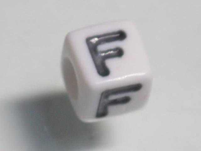 TOKO-BEADS P006-5-F Alphabet (F) 7mm P006-5-F アルファベット（F） 7mm Asian bead & African bead  Handmade,Lampeork,bead,asia,india,ethnic,parts,accessory,beads とんぼ玉,ビーズ,トンボ玉,アジア,インド,エスニック,手作り,パーツ,アクセサリー