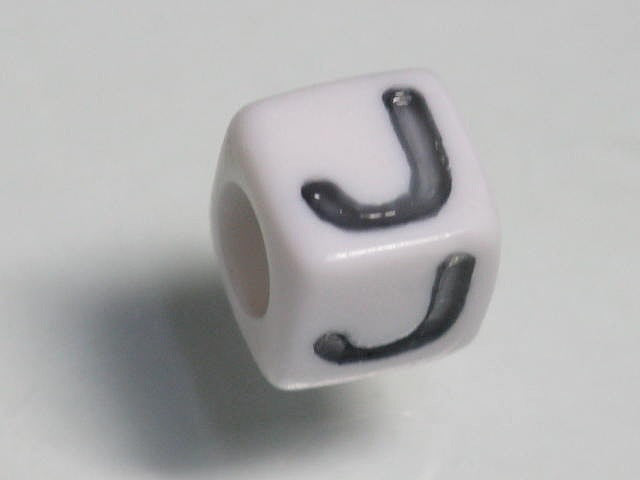 TOKO-BEADS P006-5-J Alphabet (J) 7mm P006-5-J アルファベット（J） 7mm Asian bead & African bead  Handmade,Lampeork,bead,asia,india,ethnic,parts,accessory,beads とんぼ玉,ビーズ,トンボ玉,アジア,インド,エスニック,手作り,パーツ,アクセサリー