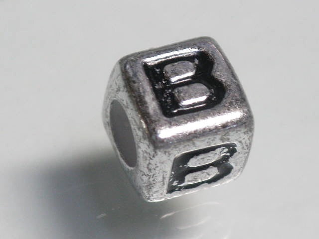 TOKO-BEADS P007-1-B Alphabet (B) 7mm P007-1-B アルファベット（B） 7mm Asian bead & African bead  Handmade,Lampeork,bead,asia,india,ethnic,parts,accessory,beads とんぼ玉,ビーズ,トンボ玉,アジア,インド,エスニック,手作り,パーツ,アクセサリー