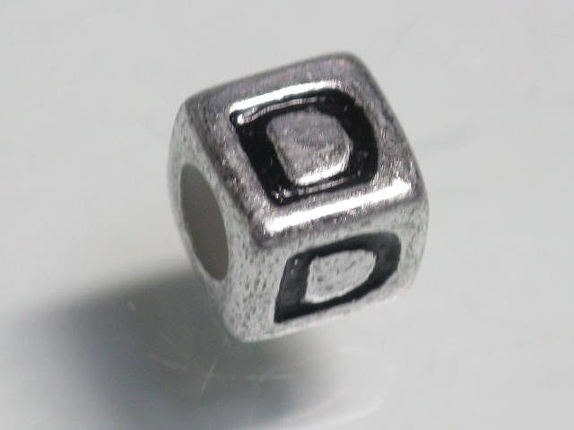 TOKO-BEADS P007-1-D Alphabet (D) 7mm P007-1-D アルファベット（D） 7mm Asian bead & African bead  Handmade,Lampeork,bead,asia,india,ethnic,parts,accessory,beads とんぼ玉,ビーズ,トンボ玉,アジア,インド,エスニック,手作り,パーツ,アクセサリー