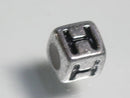TOKO-BEADS P007-1-H Alphabet (H) 7mm P007-1-H アルファベット（H） 7mm Asian bead & African bead  Handmade,Lampeork,bead,asia,india,ethnic,parts,accessory,beads とんぼ玉,ビーズ,トンボ玉,アジア,インド,エスニック,手作り,パーツ,アクセサリー