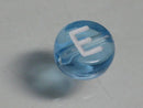 TOKO-BEADS P008-1-E Alphabet (E) 7mm P008-1-E アルファベット（E） 7mm Asian bead & African bead  Handmade,Lampeork,bead,asia,india,ethnic,parts,accessory,beads とんぼ玉,ビーズ,トンボ玉,アジア,インド,エスニック,手作り,パーツ,アクセサリー