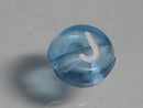 TOKO-BEADS P008-1-J Alphabet (J) 7mm P008-1-J アルファベット（J） 7mm Asian bead & African bead  Handmade,Lampeork,bead,asia,india,ethnic,parts,accessory,beads とんぼ玉,ビーズ,トンボ玉,アジア,インド,エスニック,手作り,パーツ,アクセサリー