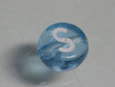 TOKO-BEADS P008-1-S Alphabet (S) 7mm P008-1-S アルファベット（S） 7mm Asian bead & African bead  Handmade,Lampeork,bead,asia,india,ethnic,parts,accessory,beads とんぼ玉,ビーズ,トンボ玉,アジア,インド,エスニック,手作り,パーツ,アクセサリー