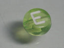 TOKO-BEADS P008-2-E Alphabet (E) 7mm P008-2-E アルファベット（E） 7mm Asian bead & African bead  Handmade,Lampeork,bead,asia,india,ethnic,parts,accessory,beads とんぼ玉,ビーズ,トンボ玉,アジア,インド,エスニック,手作り,パーツ,アクセサリー