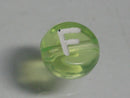 TOKO-BEADS P008-2-F Alphabet (F) 7mm P008-2-F アルファベット（F） 7mm Asian bead & African bead  Handmade,Lampeork,bead,asia,india,ethnic,parts,accessory,beads とんぼ玉,ビーズ,トンボ玉,アジア,インド,エスニック,手作り,パーツ,アクセサリー