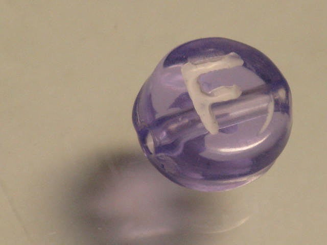 TOKO-BEADS P008-3-F Alphabet (F) 7mm P008-3-F アルファベット（F） 7mm Asian bead & African bead  Handmade,Lampeork,bead,asia,india,ethnic,parts,accessory,beads とんぼ玉,ビーズ,トンボ玉,アジア,インド,エスニック,手作り,パーツ,アクセサリー
