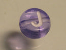 TOKO-BEADS P008-3-J Alphabet (J) 7mm P008-3-J アルファベット（J） 7mm Asian bead & African bead  Handmade,Lampeork,bead,asia,india,ethnic,parts,accessory,beads とんぼ玉,ビーズ,トンボ玉,アジア,インド,エスニック,手作り,パーツ,アクセサリー