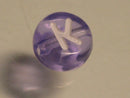 TOKO-BEADS P008-3-K Alphabet (K) 7mm P008-3-K アルファベット（K） 7mm Asian bead & African bead  Handmade,Lampeork,bead,asia,india,ethnic,parts,accessory,beads とんぼ玉,ビーズ,トンボ玉,アジア,インド,エスニック,手作り,パーツ,アクセサリー