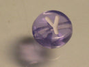 TOKO-BEADS P008-3-Y Alphabet (Y) 7mm P008-3-Y アルファベット（Y） 7mm Asian bead & African bead  Handmade,Lampeork,bead,asia,india,ethnic,parts,accessory,beads とんぼ玉,ビーズ,トンボ玉,アジア,インド,エスニック,手作り,パーツ,アクセサリー
