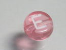 TOKO-BEADS P008-5-E Alphabet (E) 7mm P008-5-E アルファベット（E） 7mm Asian bead & African bead  Handmade,Lampeork,bead,asia,india,ethnic,parts,accessory,beads とんぼ玉,ビーズ,トンボ玉,アジア,インド,エスニック,手作り,パーツ,アクセサリー
