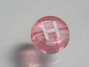 TOKO-BEADS P008-5-H Alphabet (H) 7mm P008-5-H アルファベット（H） 7mm Asian bead & African bead  Handmade,Lampeork,bead,asia,india,ethnic,parts,accessory,beads とんぼ玉,ビーズ,トンボ玉,アジア,インド,エスニック,手作り,パーツ,アクセサリー