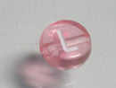 TOKO-BEADS P008-5-L Alphabet (L) 7mm P008-5-L アルファベット（L） 7mm Asian bead & African bead  Handmade,Lampeork,bead,asia,india,ethnic,parts,accessory,beads とんぼ玉,ビーズ,トンボ玉,アジア,インド,エスニック,手作り,パーツ,アクセサリー