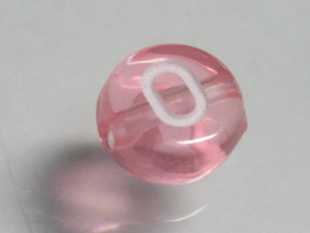 TOKO-BEADS P008-5-O Alphabet (O) 7mm P008-5-O アルファベット（O） 7mm Asian bead & African bead  Handmade,Lampeork,bead,asia,india,ethnic,parts,accessory,beads とんぼ玉,ビーズ,トンボ玉,アジア,インド,エスニック,手作り,パーツ,アクセサリー