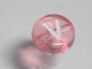 TOKO-BEADS P008-5-V Alphabet (V) 7mm P008-5-V アルファベット（V） 7mm Asian bead & African bead  Handmade,Lampeork,bead,asia,india,ethnic,parts,accessory,beads とんぼ玉,ビーズ,トンボ玉,アジア,インド,エスニック,手作り,パーツ,アクセサリー