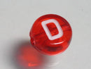 TOKO-BEADS P008-7-D Alphabet (D) 7mm P008-7-D アルファベット（D） 7mm Asian bead & African bead  Handmade,Lampeork,bead,asia,india,ethnic,parts,accessory,beads とんぼ玉,ビーズ,トンボ玉,アジア,インド,エスニック,手作り,パーツ,アクセサリー