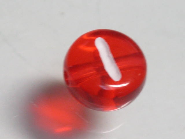 TOKO-BEADS P008-7-I Alphabet (I) 7mm P008-7-I アルファベット（I） 7mm Asian bead & African bead  Handmade,Lampeork,bead,asia,india,ethnic,parts,accessory,beads とんぼ玉,ビーズ,トンボ玉,アジア,インド,エスニック,手作り,パーツ,アクセサリー