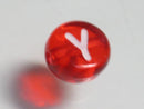 TOKO-BEADS P008-7-Y Alphabet (Y) 7mm P008-7-Y アルファベット（Y） 7mm Asian bead & African bead  Handmade,Lampeork,bead,asia,india,ethnic,parts,accessory,beads とんぼ玉,ビーズ,トンボ玉,アジア,インド,エスニック,手作り,パーツ,アクセサリー