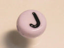 TOKO-BEADS P009-2-J Alphabet (J) 7mm P009-2-J アルファベット（J） 7mm Asian bead & African bead  Handmade,Lampeork,bead,asia,india,ethnic,parts,accessory,beads とんぼ玉,ビーズ,トンボ玉,アジア,インド,エスニック,手作り,パーツ,アクセサリー