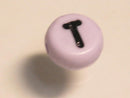 TOKO-BEADS P009-2-T Alphabet (T) 7mm P009-2-T アルファベット（T） 7mm Asian bead & African bead  Handmade,Lampeork,bead,asia,india,ethnic,parts,accessory,beads とんぼ玉,ビーズ,トンボ玉,アジア,インド,エスニック,手作り,パーツ,アクセサリー