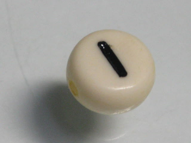 TOKO-BEADS P009-3-I Alphabet (I) 7mm P009-3-I アルファベット（I） 7mm Asian bead & African bead  Handmade,Lampeork,bead,asia,india,ethnic,parts,accessory,beads とんぼ玉,ビーズ,トンボ玉,アジア,インド,エスニック,手作り,パーツ,アクセサリー