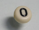 TOKO-BEADS P009-3-O Alphabet (O) 7mm P009-3-O アルファベット（O） 7mm Asian bead & African bead  Handmade,Lampeork,bead,asia,india,ethnic,parts,accessory,beads とんぼ玉,ビーズ,トンボ玉,アジア,インド,エスニック,手作り,パーツ,アクセサリー