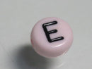 TOKO-BEADS P009-4-E Alphabet (E) 7mm P009-4-E アルファベット（E） 7mm Asian bead & African bead  Handmade,Lampeork,bead,asia,india,ethnic,parts,accessory,beads とんぼ玉,ビーズ,トンボ玉,アジア,インド,エスニック,手作り,パーツ,アクセサリー