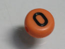 TOKO-BEADS P009-5-O Alphabet (O) 7mm P009-5-O アルファベット（O） 7mm Asian bead & African bead  Handmade,Lampeork,bead,asia,india,ethnic,parts,accessory,beads とんぼ玉,ビーズ,トンボ玉,アジア,インド,エスニック,手作り,パーツ,アクセサリー