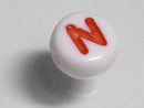 TOKO-BEADS P010-4-N Alphabet (N) 7mm P010-4-N アルファベット（N） 7mm Asian bead & African bead  Handmade,Lampeork,bead,asia,india,ethnic,parts,accessory,beads とんぼ玉,ビーズ,トンボ玉,アジア,インド,エスニック,手作り,パーツ,アクセサリー