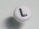 TOKO-BEADS P010-5-L Alphabet (L) 7mm P010-5-L アルファベット（L） 7mm Asian bead & African bead  Handmade,Lampeork,bead,asia,india,ethnic,parts,accessory,beads とんぼ玉,ビーズ,トンボ玉,アジア,インド,エスニック,手作り,パーツ,アクセサリー