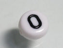 TOKO-BEADS P011-1-O Alphabet (O) 7mm P011-1-O アルファベット（O） 7mm Asian bead & African bead  Handmade,Lampeork,bead,asia,india,ethnic,parts,accessory,beads とんぼ玉,ビーズ,トンボ玉,アジア,インド,エスニック,手作り,パーツ,アクセサリー