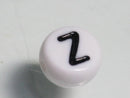 TOKO-BEADS P011-1-Z Alphabet (Z) 7mm P011-1-Z アルファベット（Z） 7mm Asian bead & African bead  Handmade,Lampeork,bead,asia,india,ethnic,parts,accessory,beads とんぼ玉,ビーズ,トンボ玉,アジア,インド,エスニック,手作り,パーツ,アクセサリー